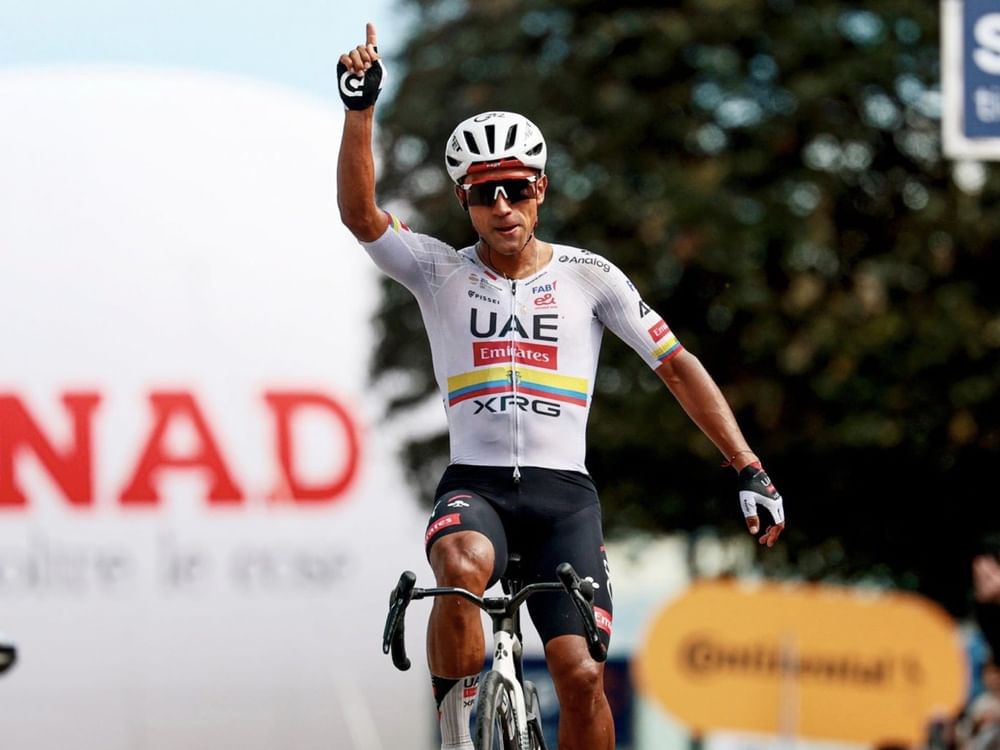 UAE Team Emirates-XRG's Jhonatan Narváez claims Giro d’Italia stage victory