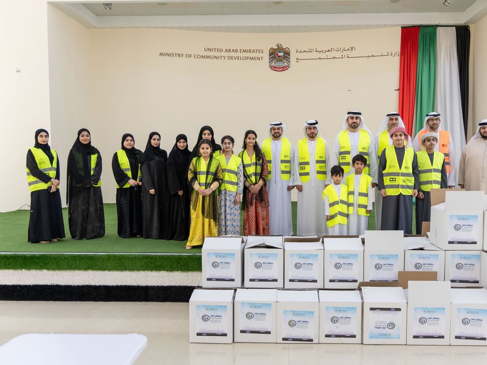“مالية عجمان” تعزز قيم العطاء بمبادرات رمضانية