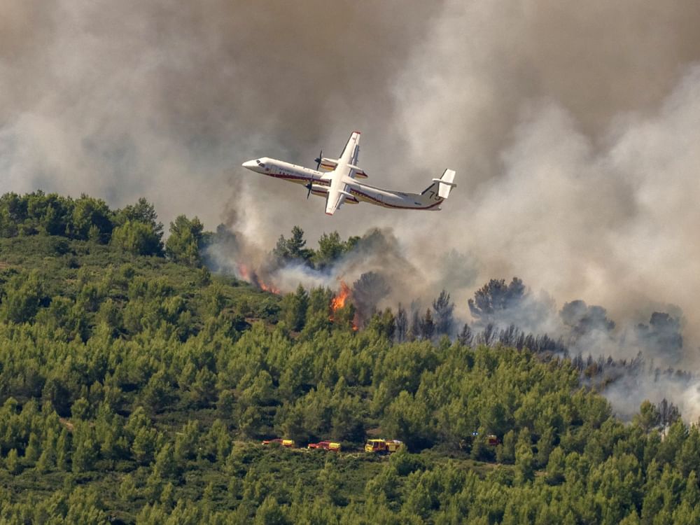 Wildfires in southern France consume nearly 1,000 hectares of forest