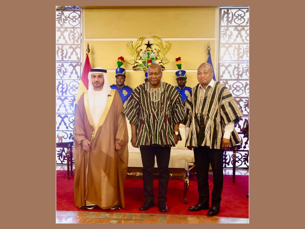 UAE Ambassador presents credentials to President of Ghana