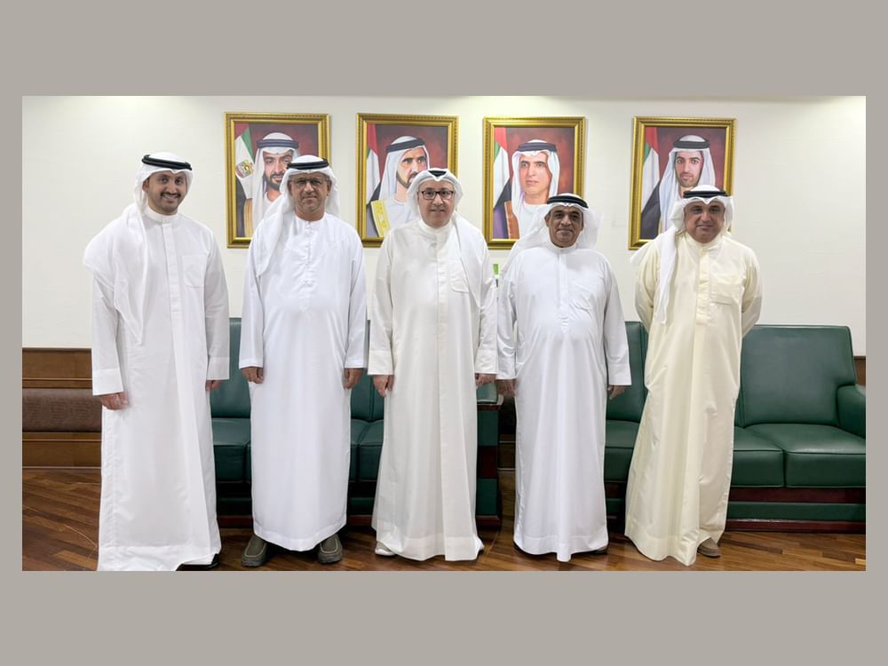  رئيس غرفة تجارة رأس الخيمة يبحث مع القنصل الكويتي  أوجه التعاون التجاري 