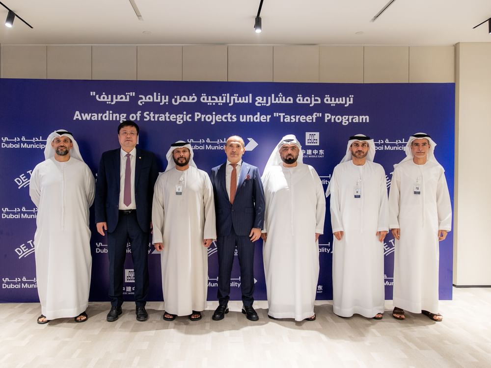 Dubai Municipality awards 5 contracts worth AED2.5 billion under Tasreef Programme