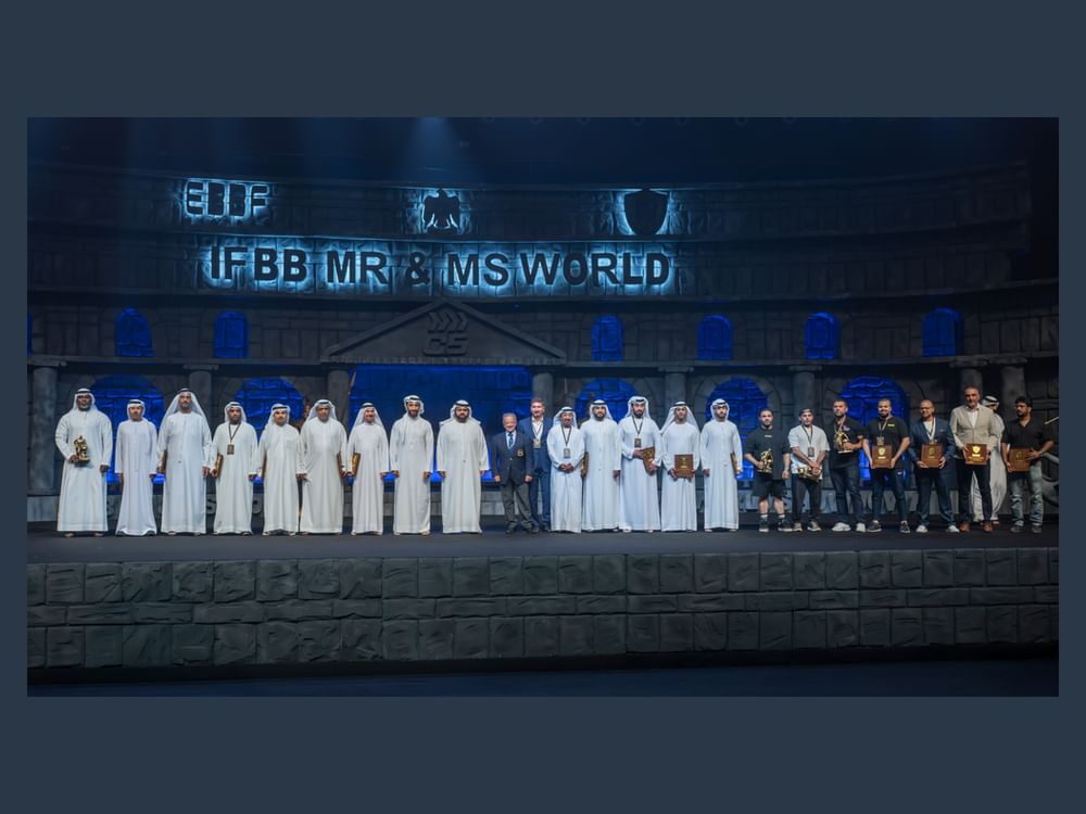 Fujairah CP attends finale of IFBB Mr and Ms World Championship
