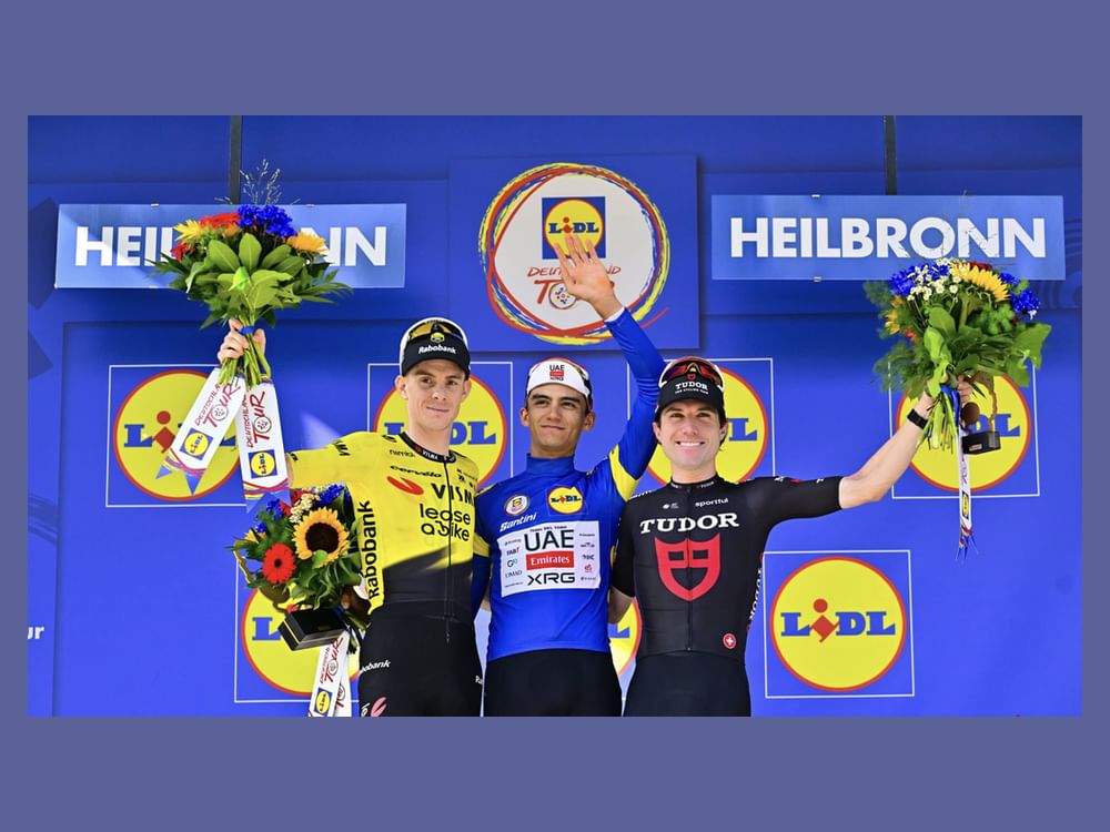 UAE Team Emirates-XRG's Del Toro lands overall title at Lidl Deutschland Tour