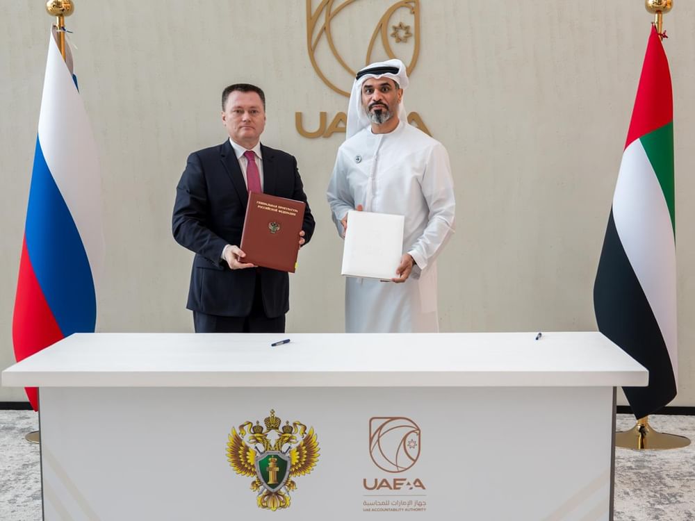 UAE Accountability Authority signs MoU with Russian Prosecutor-General’s Office