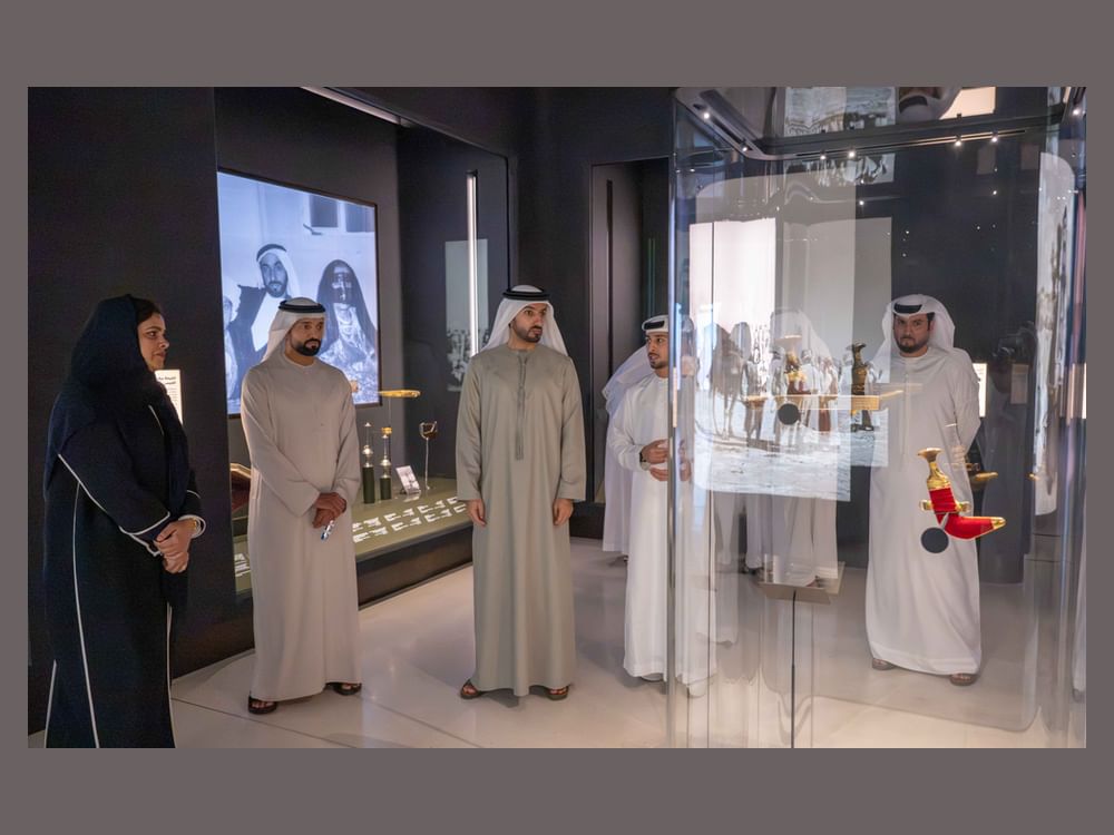 Rashid bin Humaid visits Zayed National Museum, highlights its role in promoting national identity