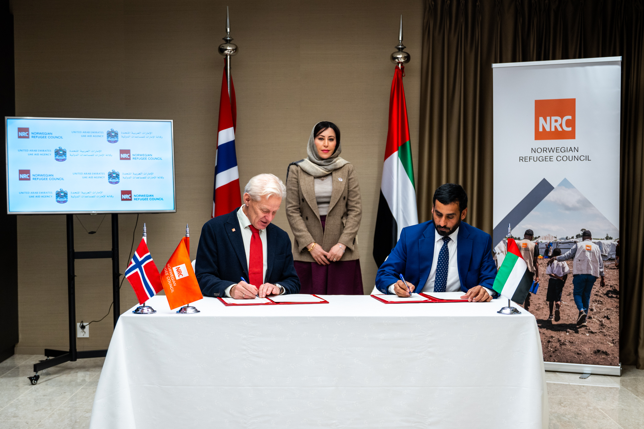 UAE signs cooperation agreement with Norwegian Refugee Council to provide assistance to refugees in East Africa