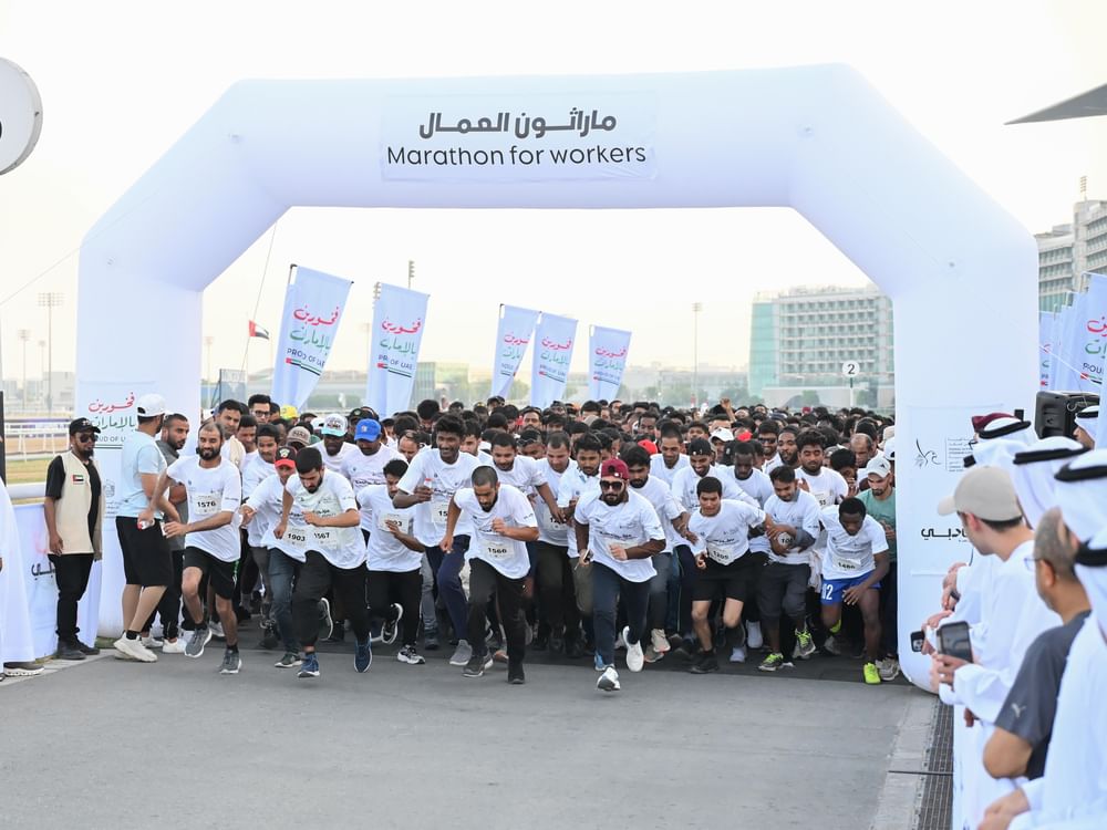Over 1,000 participants compete in Workers’ Race in Dubai marking International Workers’ Day