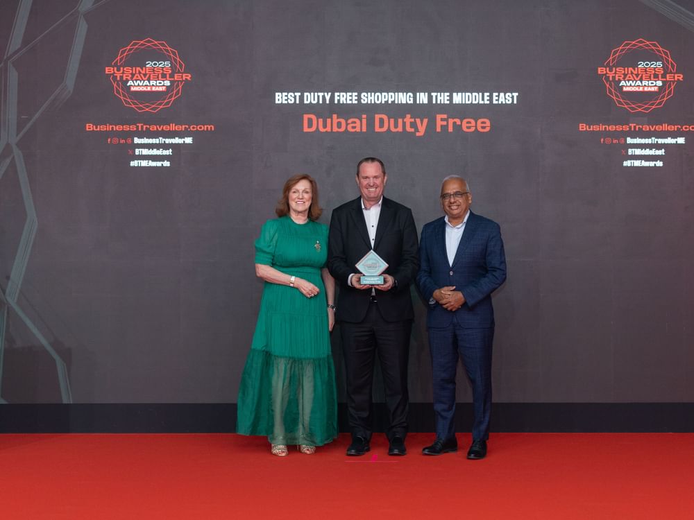 Dubai Duty Free voted Best Duty Free Shopping in Middle East