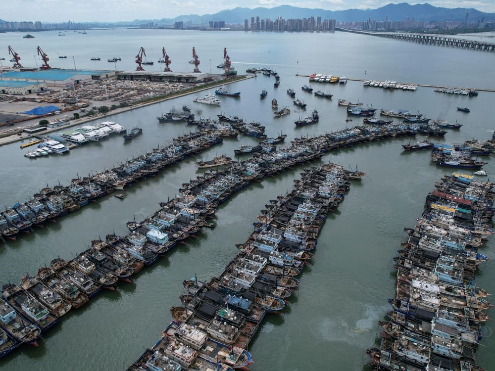 Le Fujian en Chine en état d'alerte à l'approche du typhon Gaemi