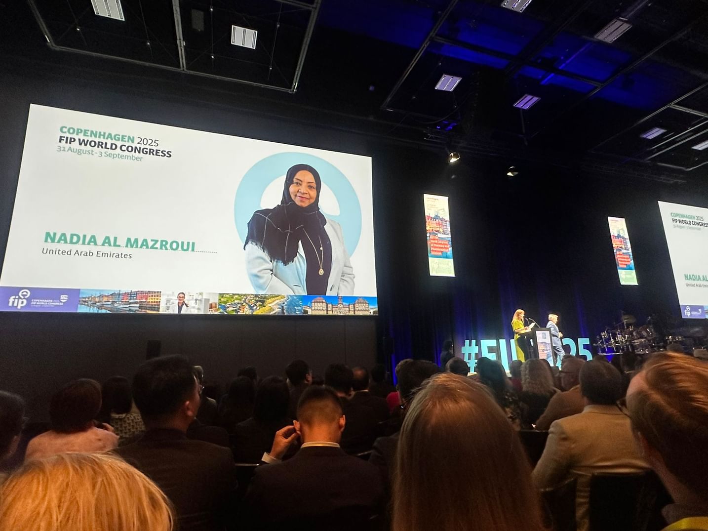 Emirati woman elected as Vice President of FIP council