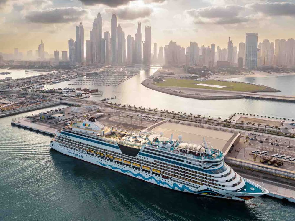 新邮轮季节在迪拜揭幕,迎来“Mein Schiff 2”豪华游轮
