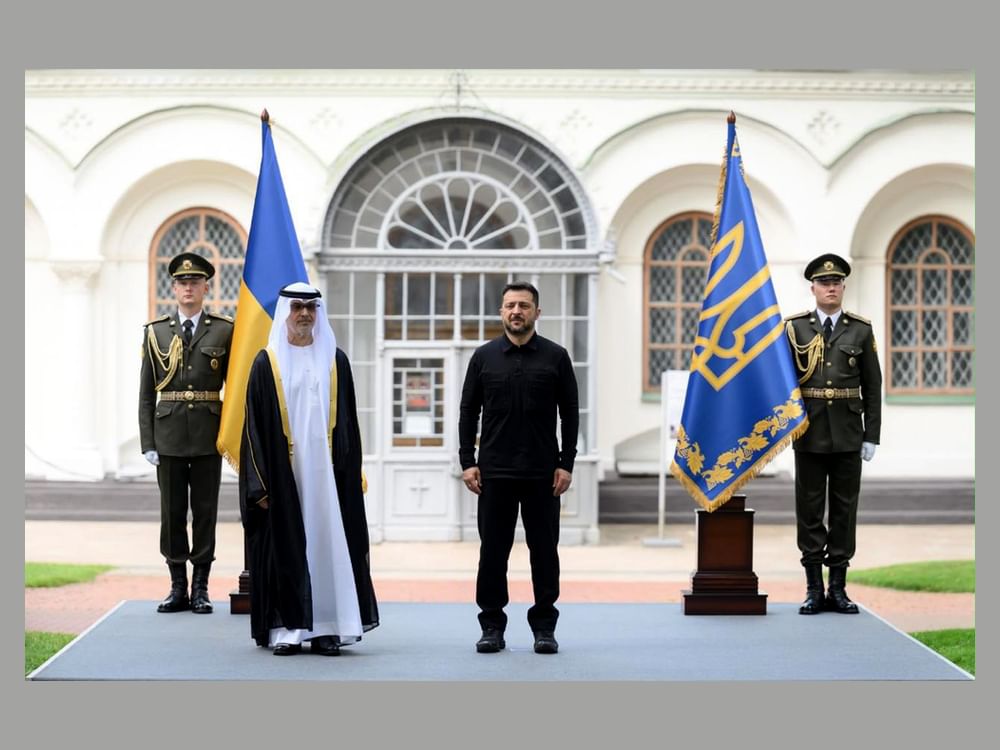 UAE Ambassador presents credentials to President of Ukraine