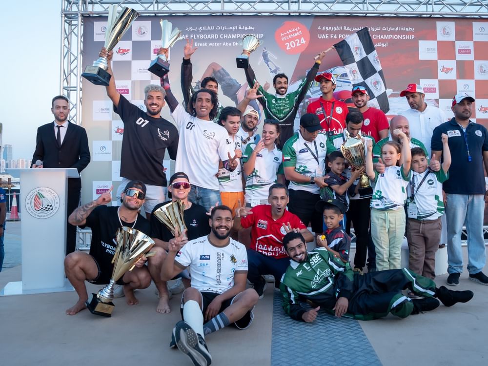Al Yafie wins first place in UAE Formula 4 Powerboat Championship