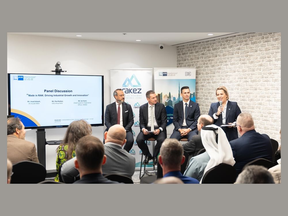 "راكز" والمجلس الألماني الإماراتي للصناعة يستعرضان مقومات رأس الخيمة التنافسية