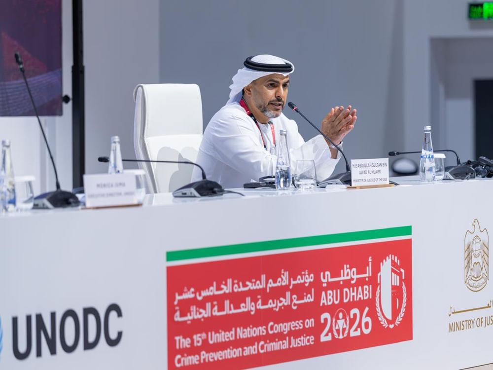 وزير العدل: الإمارات تمتلك منظومة قضائية متكاملة تمنع استغلال الحدود للإفلات من العدالة