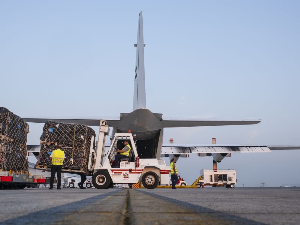 Dubai Humanitarian launches new air bridge to deliver winter relief supplies to Gaza