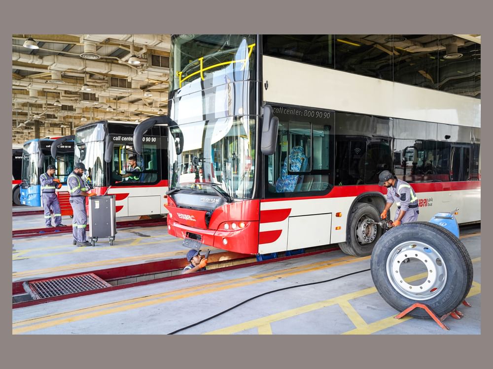 Global record achieved by RTA's public buses operating over 2 million km over 18 years