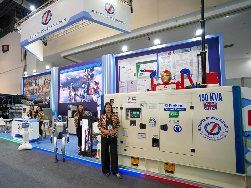 Ultimate Power Solution Group launches AI-powered smart generators at Middle East Energy 2026