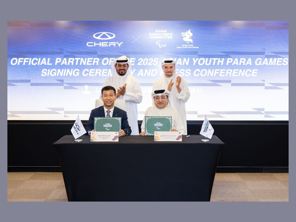 APC partners with Chery International for Dubai 2025 Asian Youth Para Games