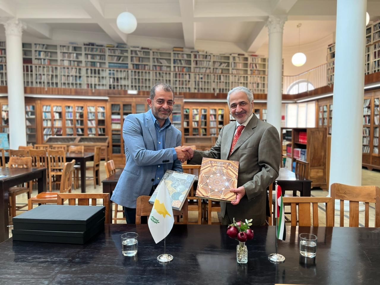 UAE Embassy and Cyprus National Library organise cultural initiative