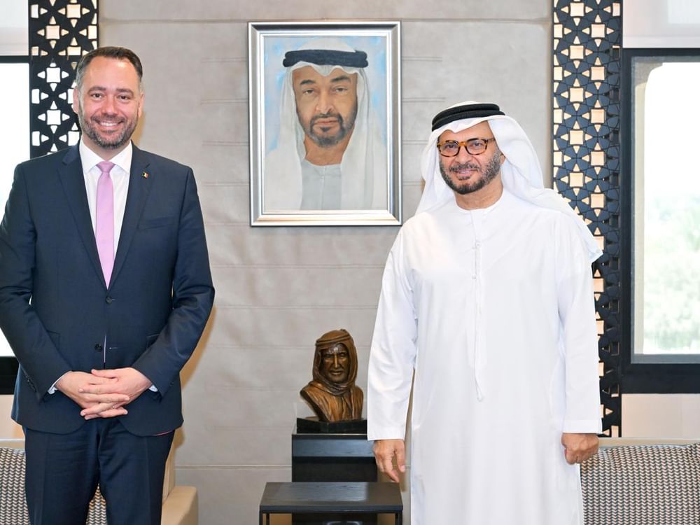 Anwar Gargash meets Belgian Deputy Prime Minister and Foreign Minister