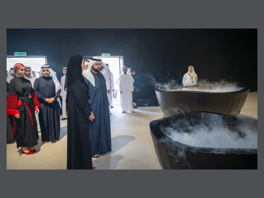 محمد الشرقي يفتتح معرض