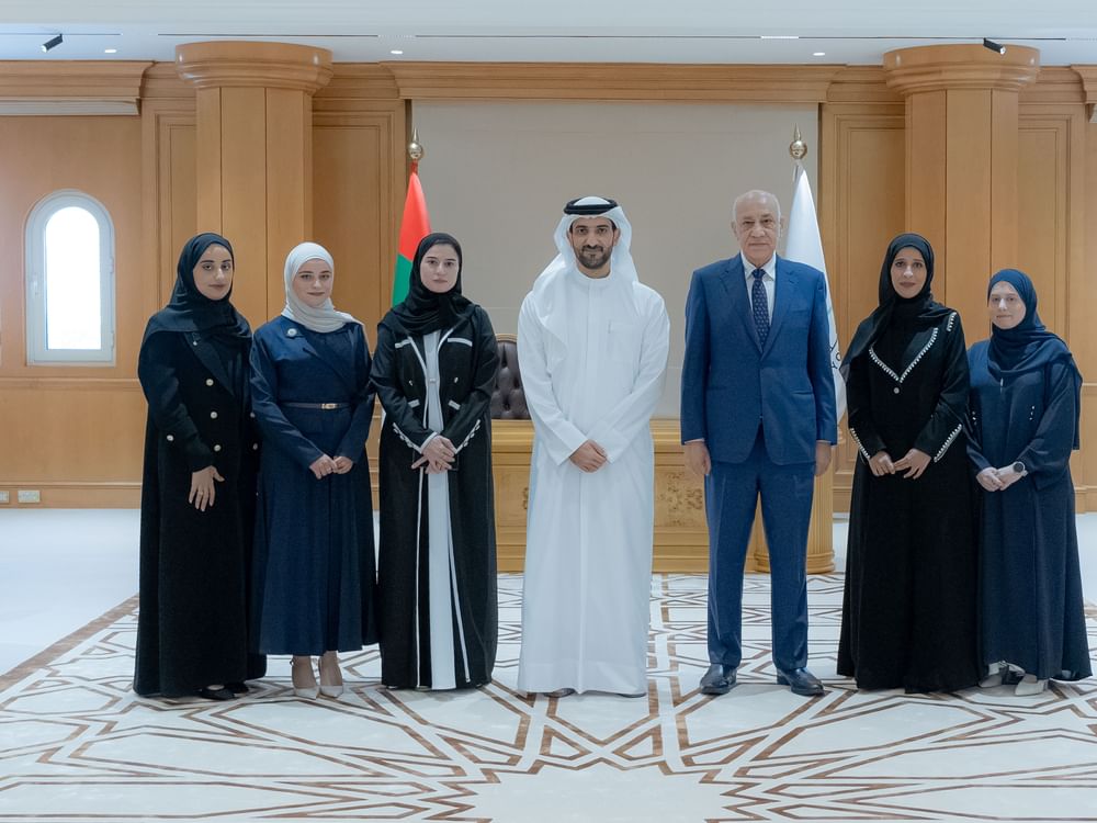 Sultan bin Ahmed receives joint PhD graduates from UOS & Lübeck