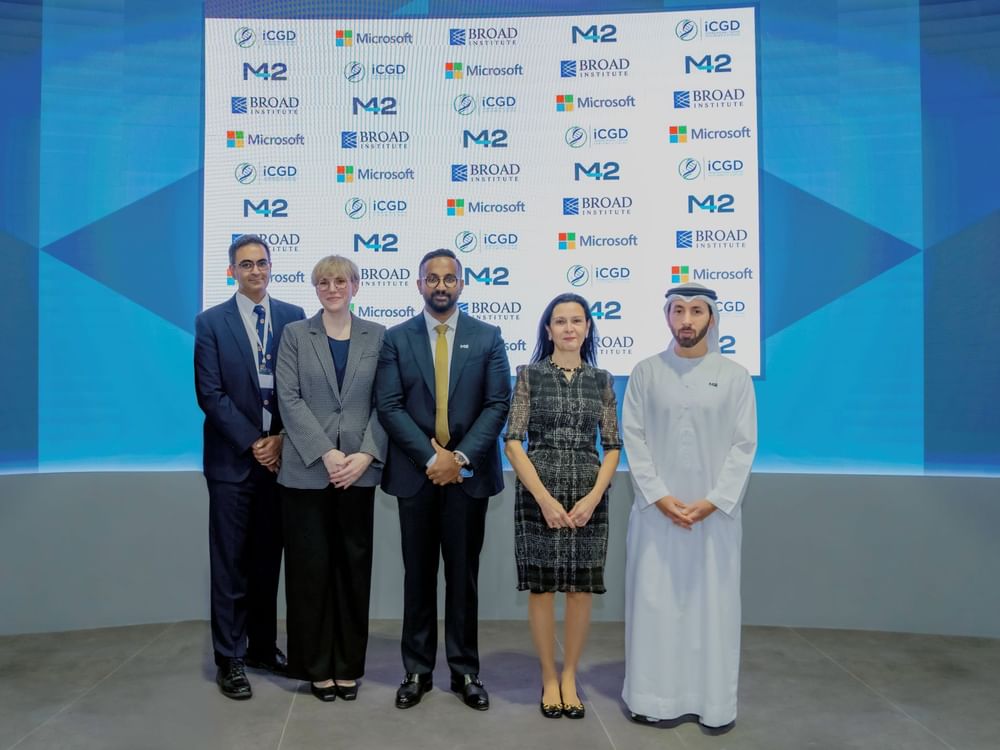 تعاون بين " M42" و"معهد برود" و"مايكروسوفت" و" الدولي للأمراض الوراثية" لدعم اكتشافات الصحة الدقيقة
