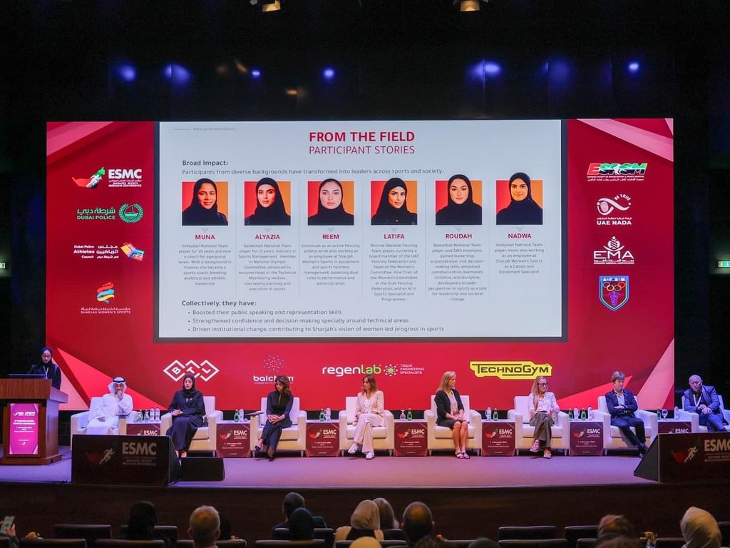 الشارقة لرياضة المرأة تشارك في مؤتمر الإمارات للطب الرياضي 2025
