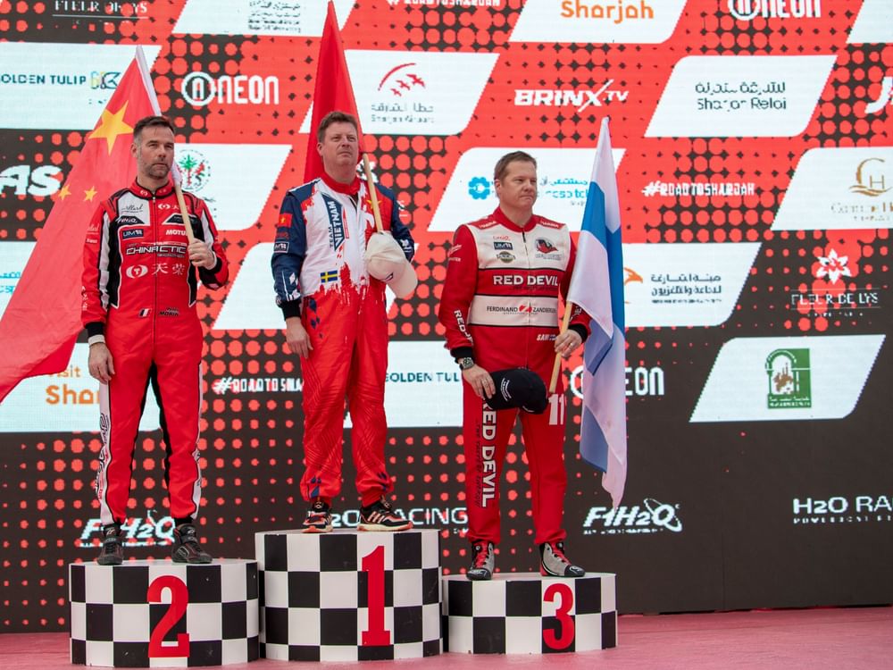 Sweden’s Andersson secures pole position for tomorrow’s Grand Prix of Sharjah