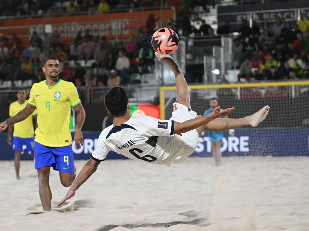 FIFA Beach Soccer World Cup UAE 2024 Mauricinho wins Brazil