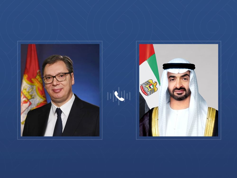Президент ОАЭ и президент Сербии обсудили развитие двусторонних отношений и региональные события