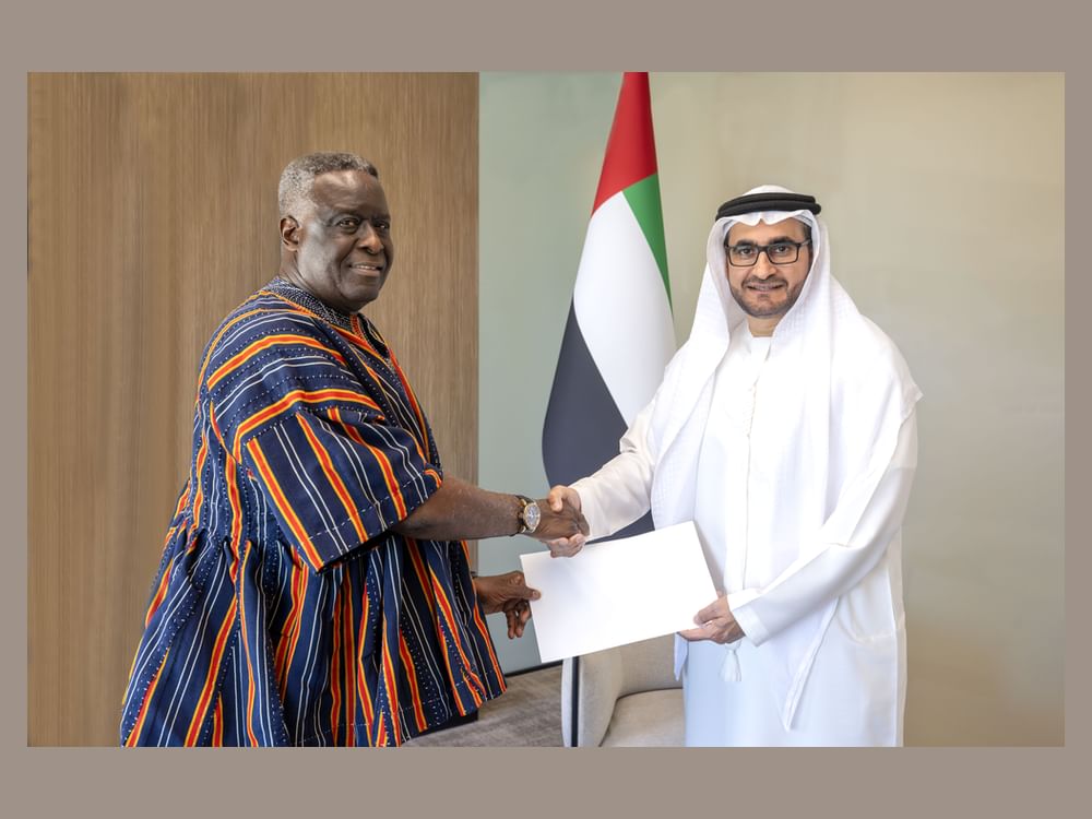 MoFA receives credentials copy from new ambassador of Republic of Ghana to UAE