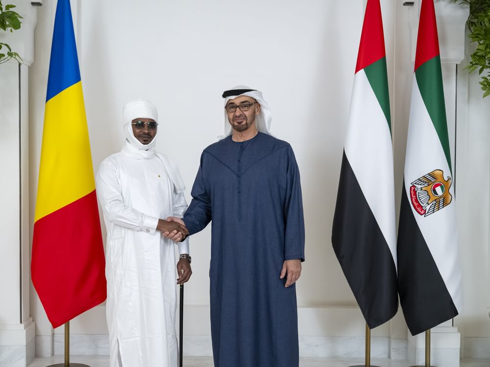 Los presidentes de Emiratos Árabes Unidos y Chad abordan el fortalecimiento de sus relaciones bilaterales
