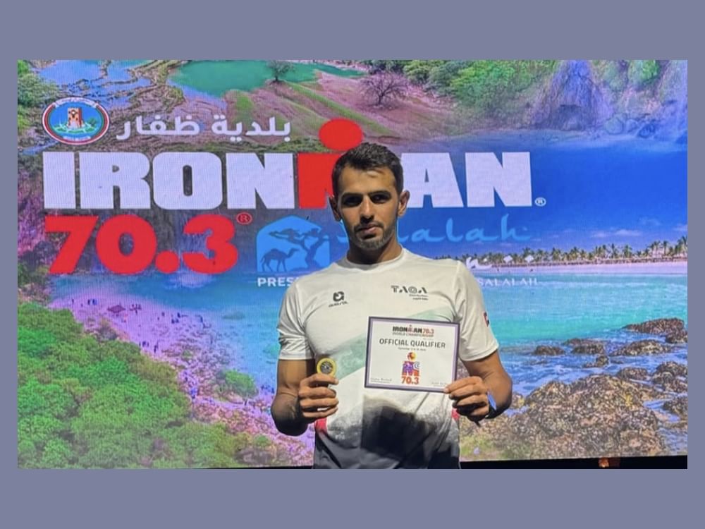لاعب منتخبنا للترايثلون يتأهل إلى بطولة العالم للرجل الحديدي