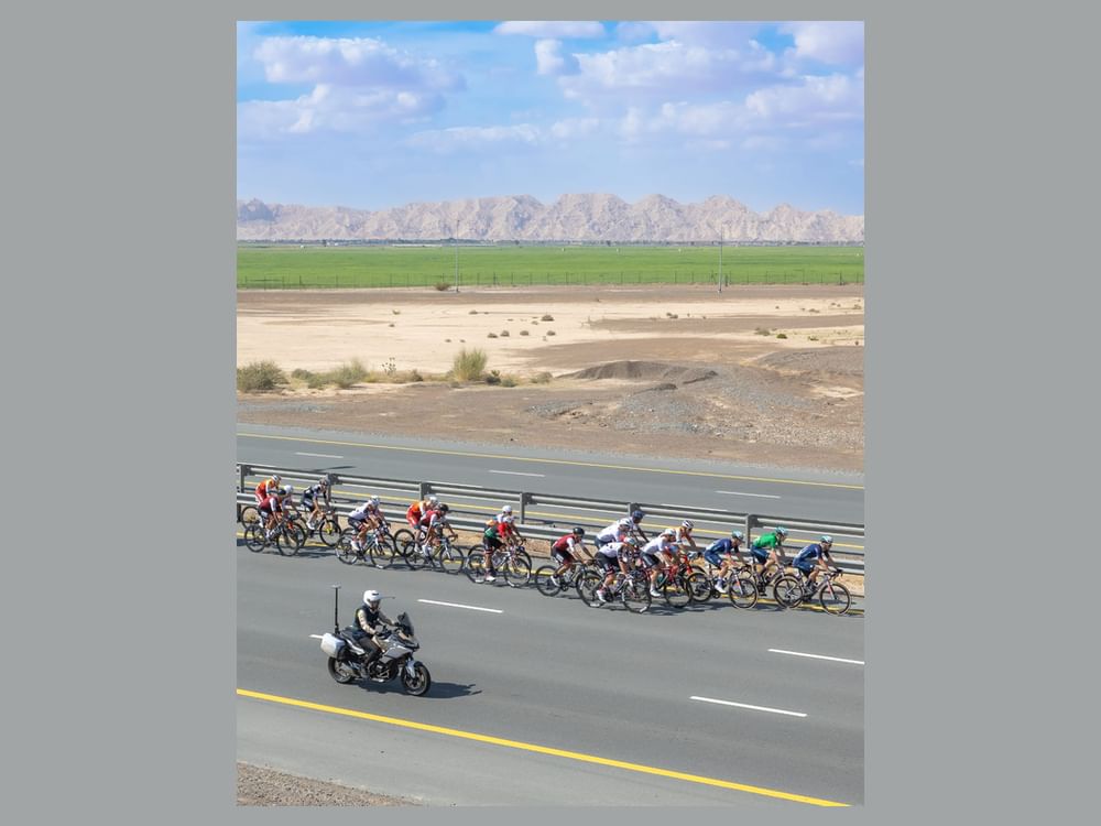 اختتام طواف الشارقة الدولي للدراجات 