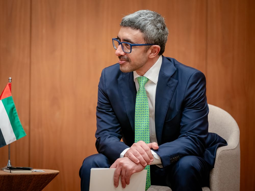 عبدالله بن زايد يلتقي رئيس جمهورية القمر المتحدة على هامش الجمعية العامة للأمم المتحدة في نيويورك