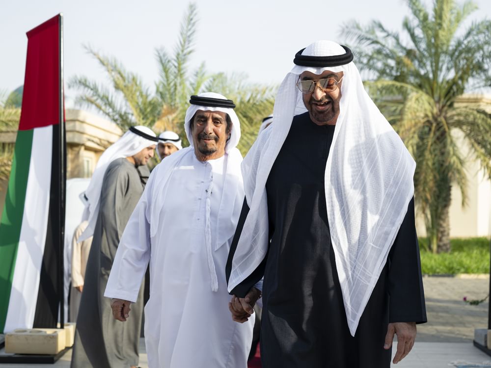 UAE President visits Mohammed Khamis bin Ruwayah Al Khaili in Al Ain