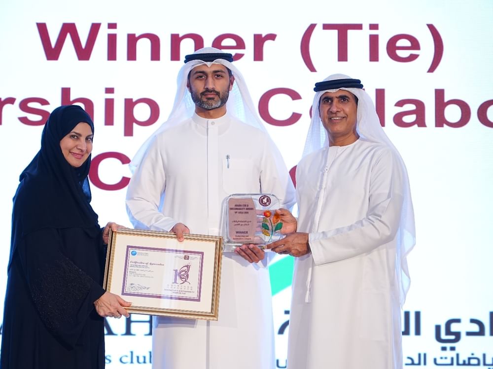 الشارقة لرياضات الدفاع عن النفس يحرز جائزتين مرموقتين بمجال المسؤولية المجتمعية