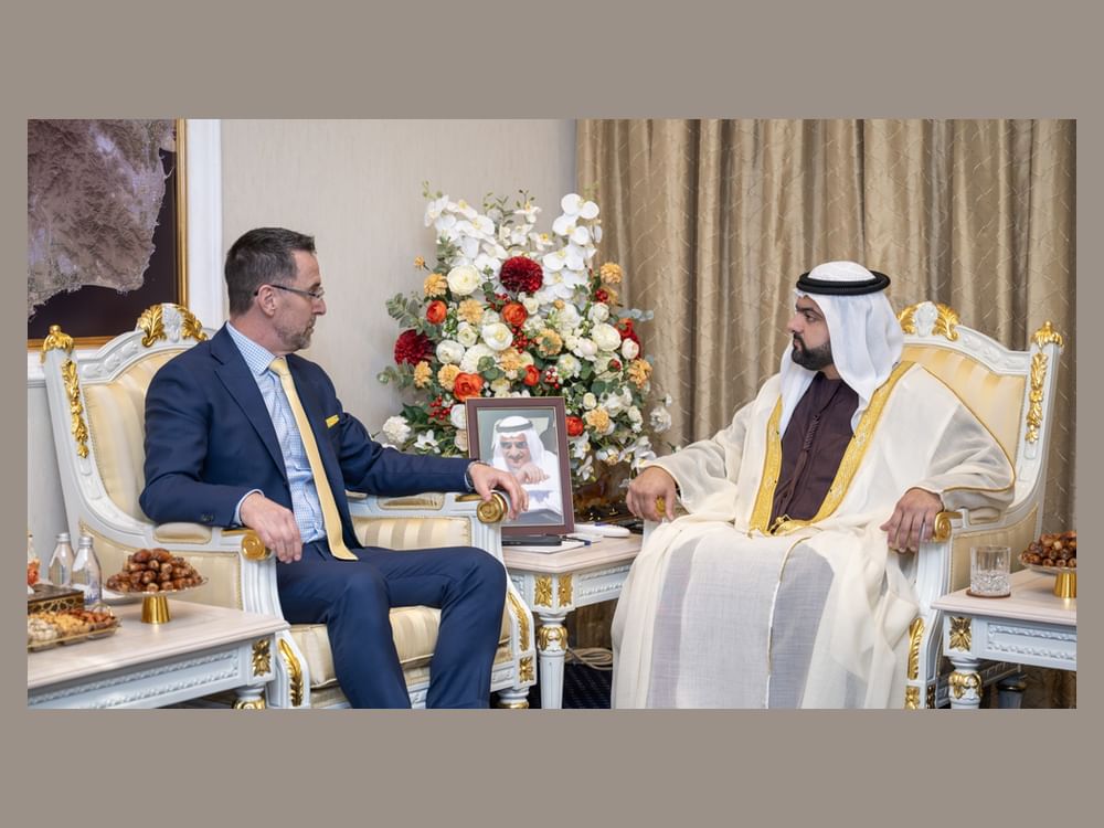 Fujairah Crown Prince receives ambassadors of Canada, Serbia, Bangladesh