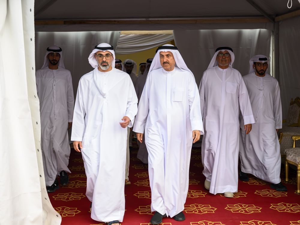 Khaled bin Mohamed bin Zayed offers condolences to Saqr Ghobash on ...