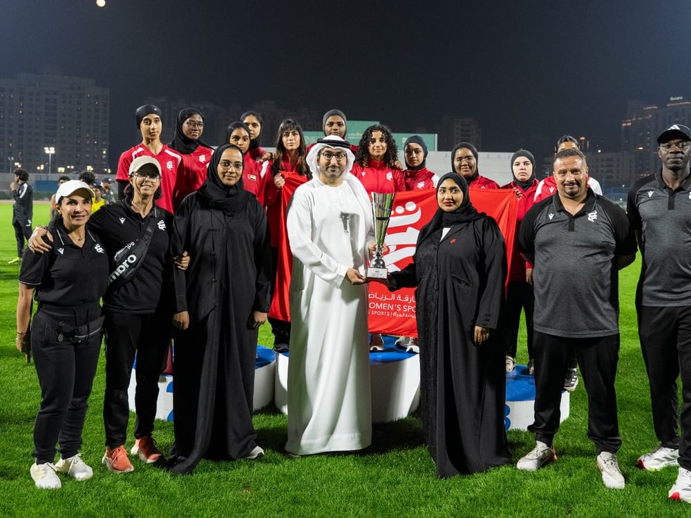 حتا والشارقة لرياضة المرأة يتصدران ألقاب كأس الاتحاد لألعاب القوى