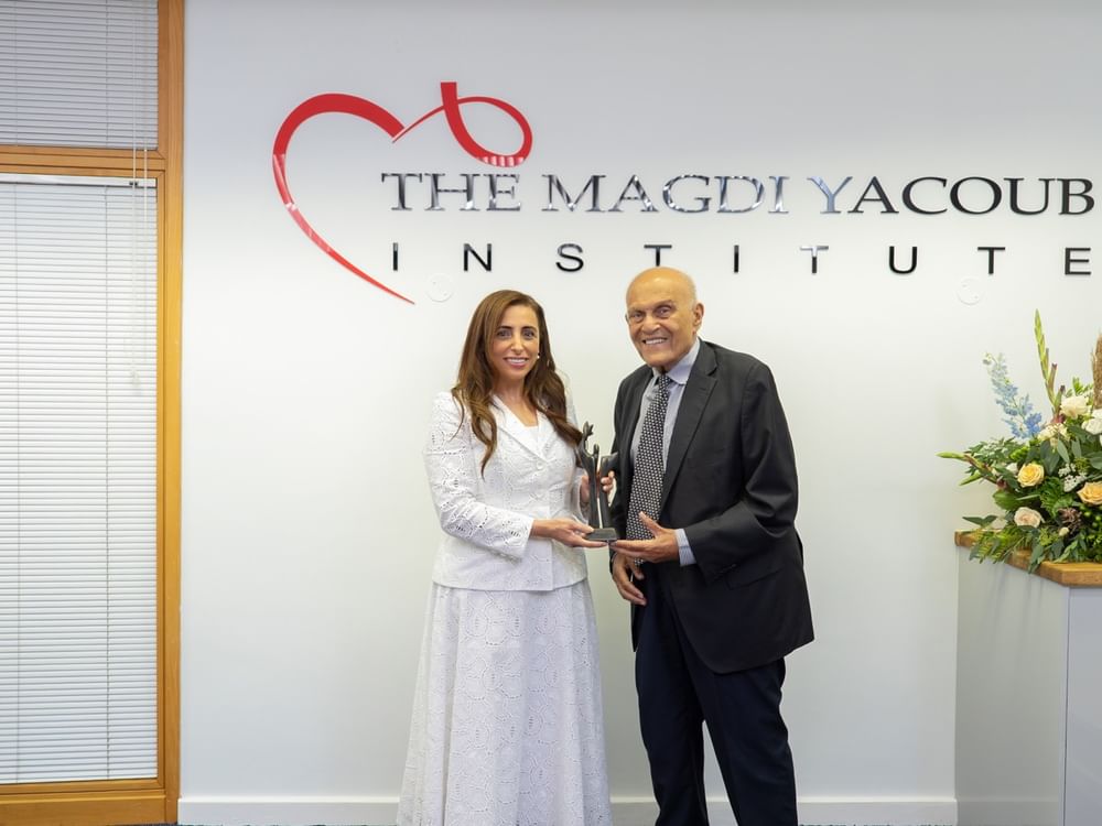 Bodour Al Qasimi accepts patronage of Magdi Yacoub Institute