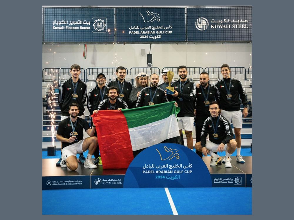 Les Émirats arabes unis remportent le titre de la troisième édition de la Coupe du Golfe arabe de padel
