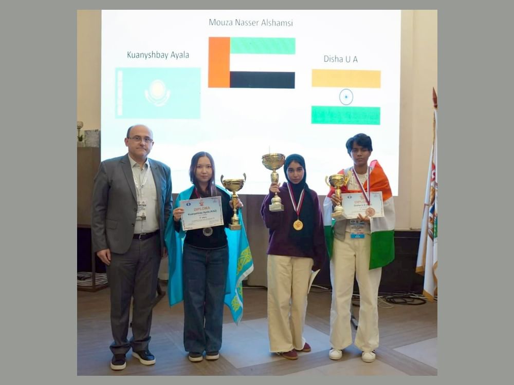 UAE’s Mouza Al Shamsi wins World Amateur Individual Chess Championship in Serbia