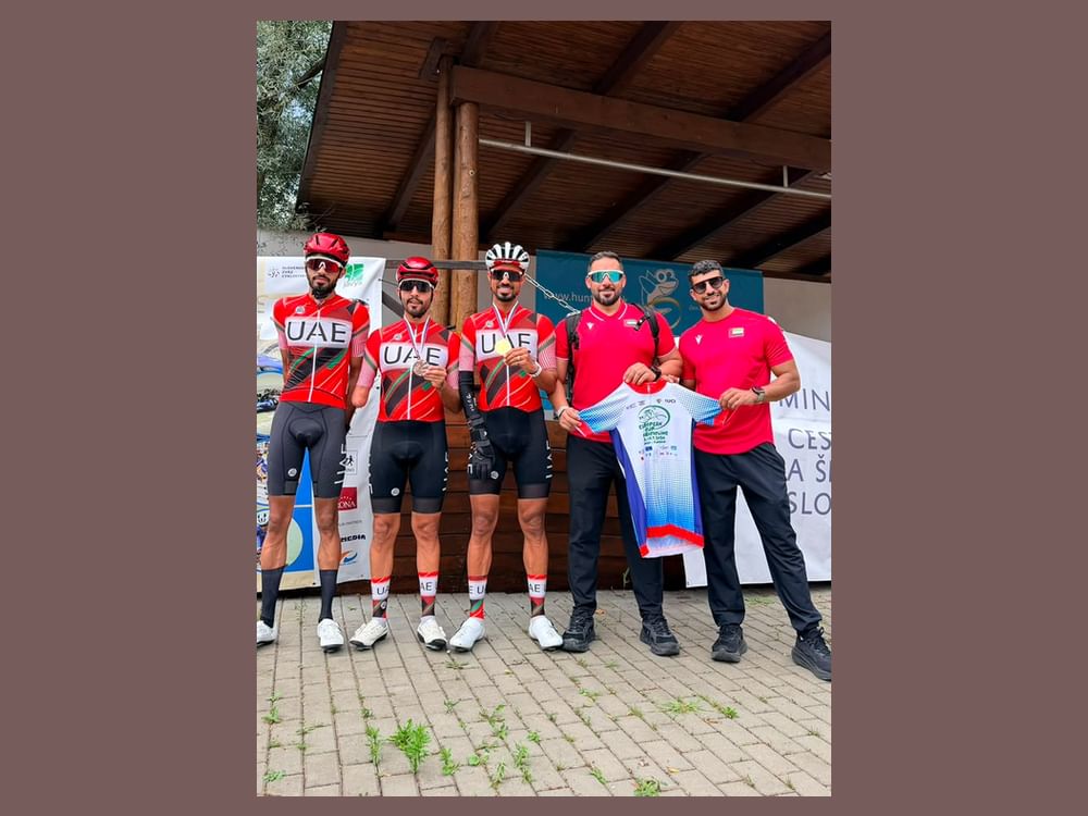 Gold, silver medals for UAE at European Para-Cycling Cup in Slovakia