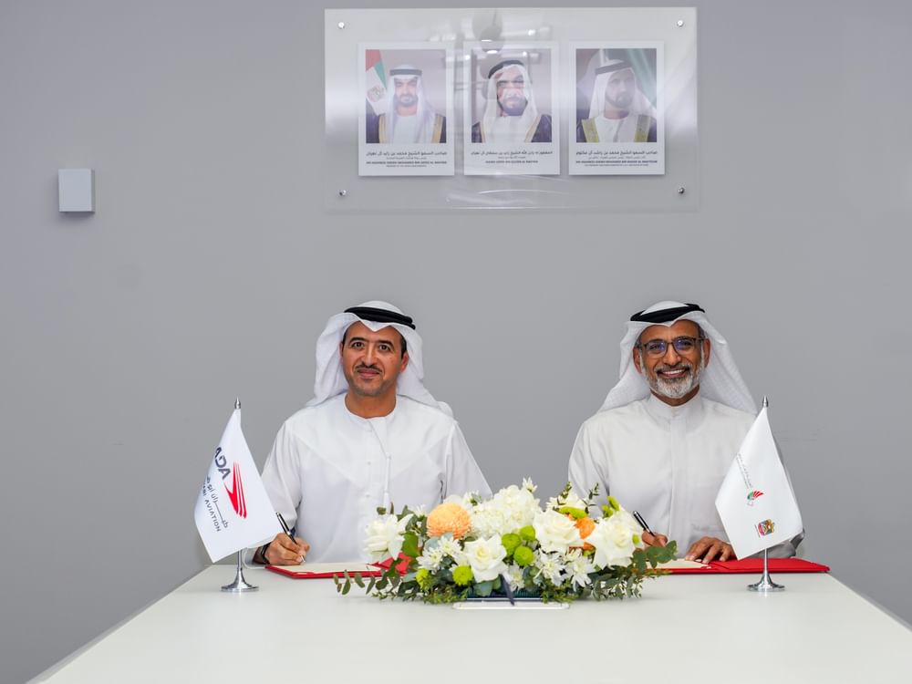 GCAA, Abu Dhabi Aviation Group sign MoU on aircraft maintenance training