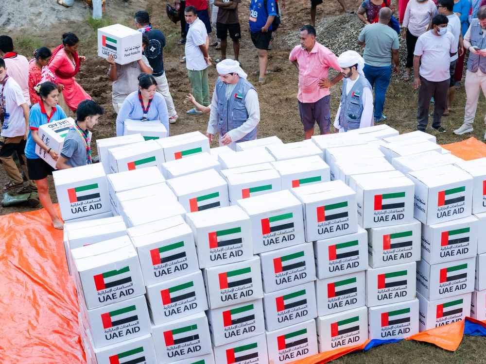 UAE continues humanitarian response for flood, landslide victims in Nepal 