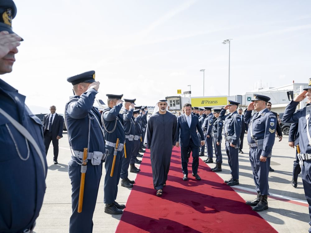 Crown Prince of Abu Dhabi concludes official visit to Greece